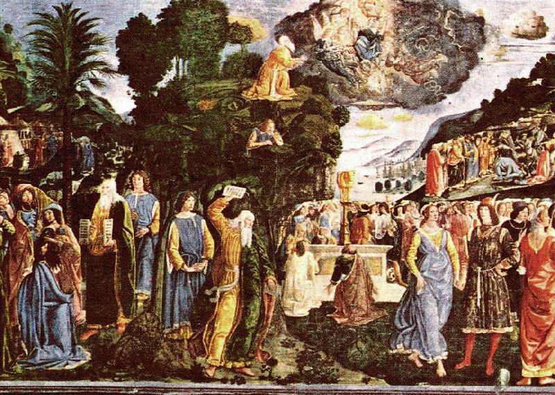 Piero di Cosimo Moses and the Tables of Law China oil painting art